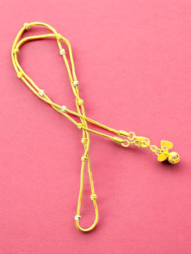 14 Ayar Altın Dorika Kolye - 2