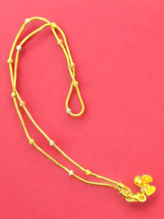 14 Ayar Altın Dorika Kolye - 5