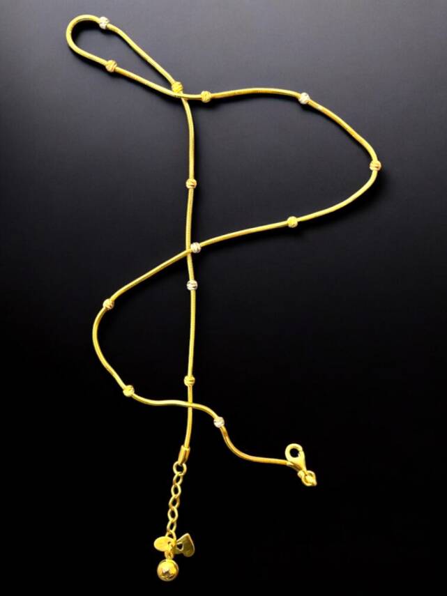 14 Ayar Altın Dorika Kolye - 4