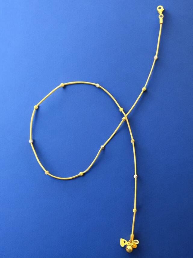 14 Ayar Altın Dorika Kolye - 7