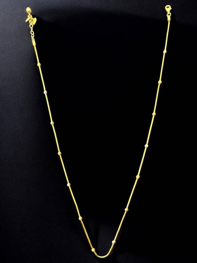 14 Ayar Altın Dorika Kolye - 6