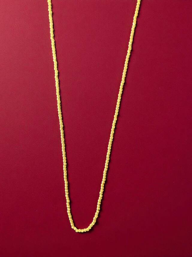 14 Ayar Altın Dorika Kolye - 1