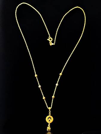 14 Ayar Altın Dorika Model Kolye - 3