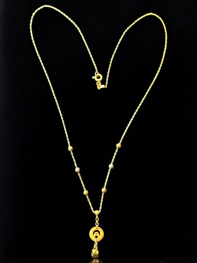 14 Ayar Altın Dorika Model Kolye - 3