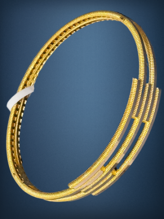 14 Ayar Altın Ajda Kelepçe - 8