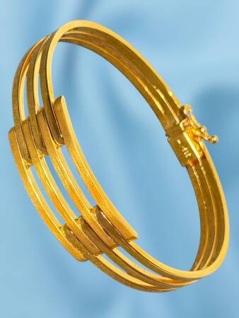 14 Ayar Altın Kaburga Kelepçe - 4