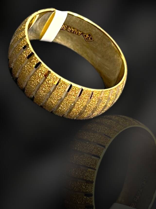 14 Ayar Altın Karpuz Model Alyans - 3