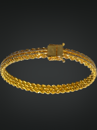 14 Ayar Altın Kelepçe - 