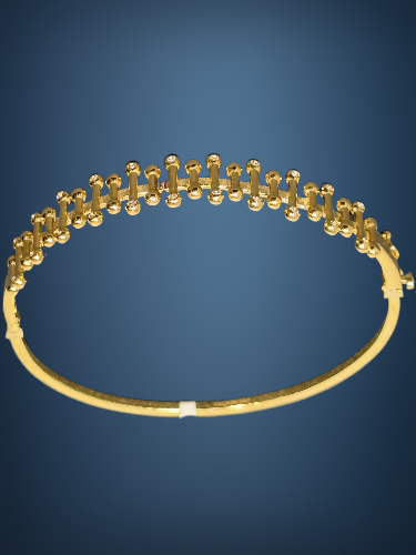 14 Ayar Altın Kelepçe - 3