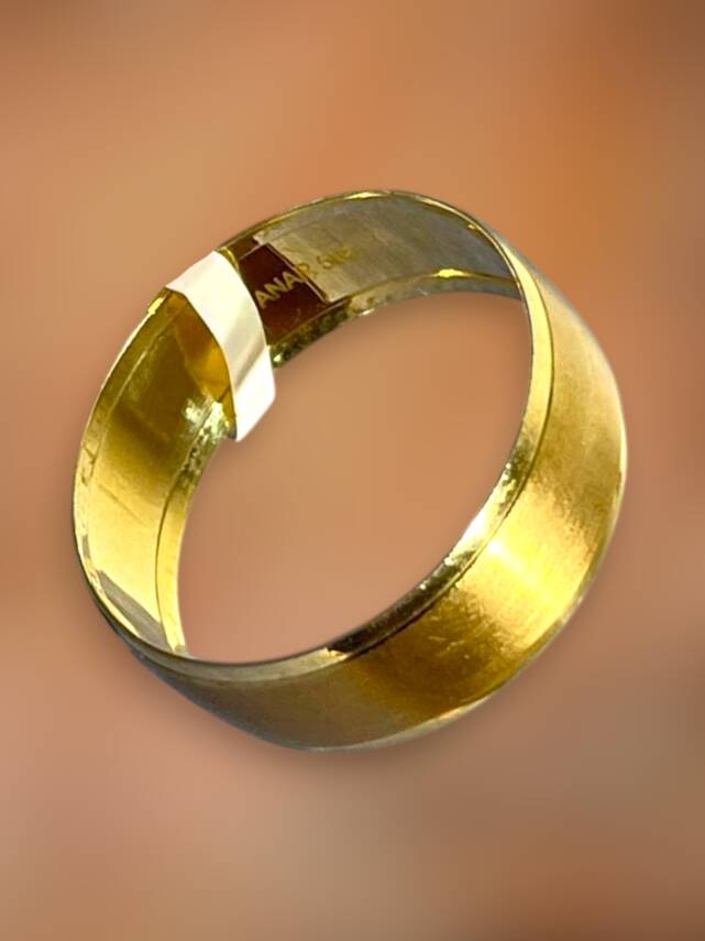 14 Ayar Altın Unisex Alyans - 3