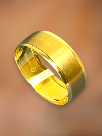 14 Ayar Altın Unisex Alyans - 7