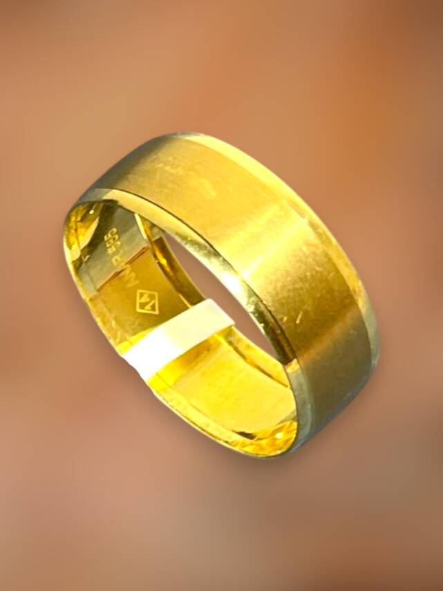 14 Ayar Altın Unisex Alyans - 7