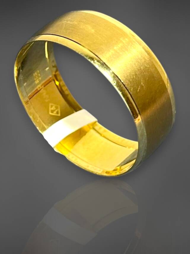 14 Ayar Altın Unisex Alyans - 4