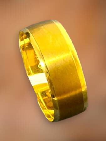 14 Ayar Altın Unisex Alyans - 5