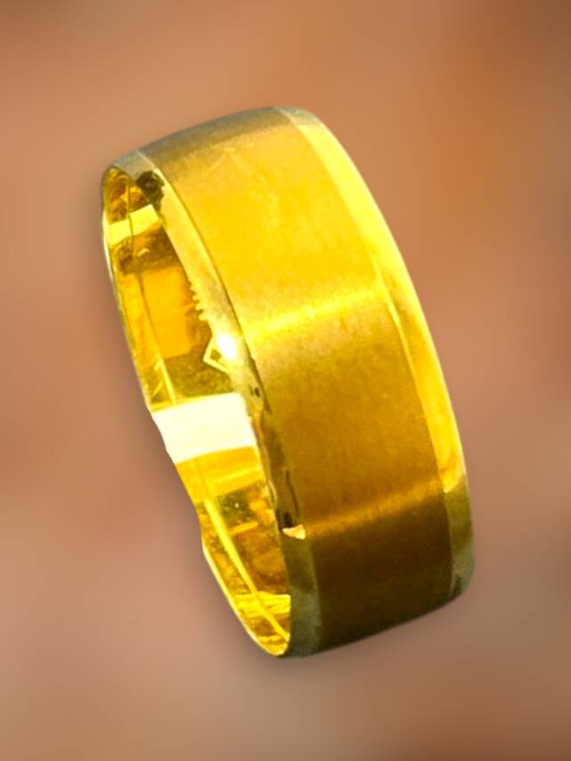 14 Ayar Altın Unisex Alyans - 5