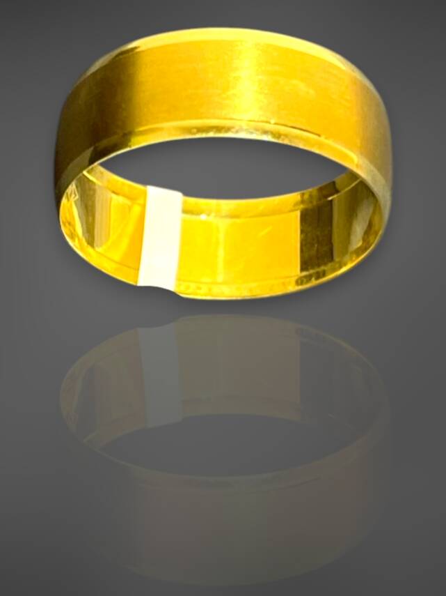 14 Ayar Altın Unisex Alyans - 6