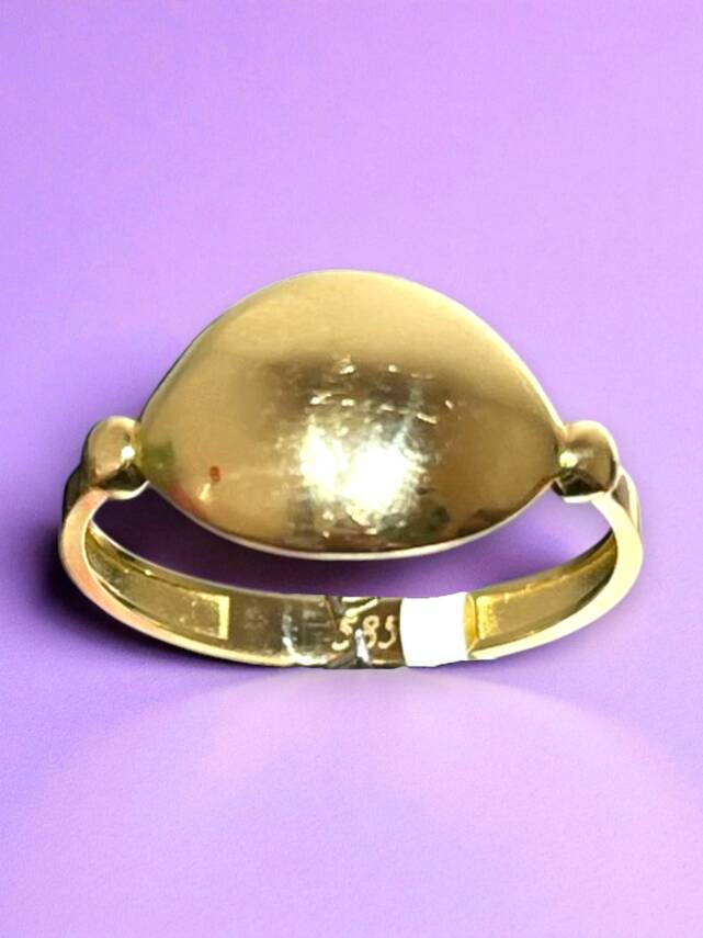 14 Ayar Altın Modelli Yüzük - 3