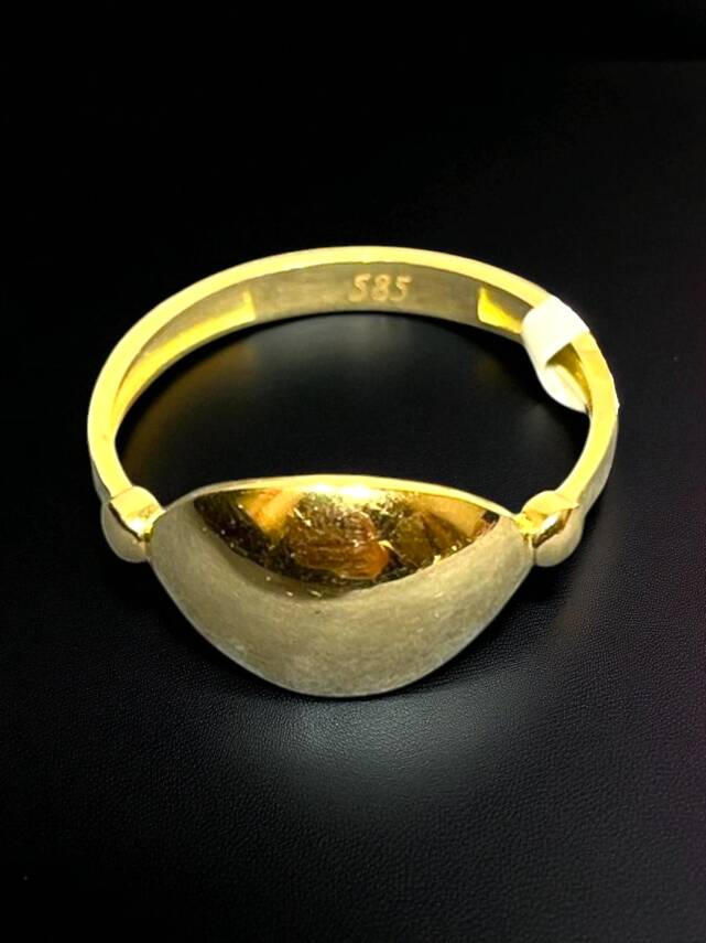 14 Ayar Altın Modelli Yüzük - 4