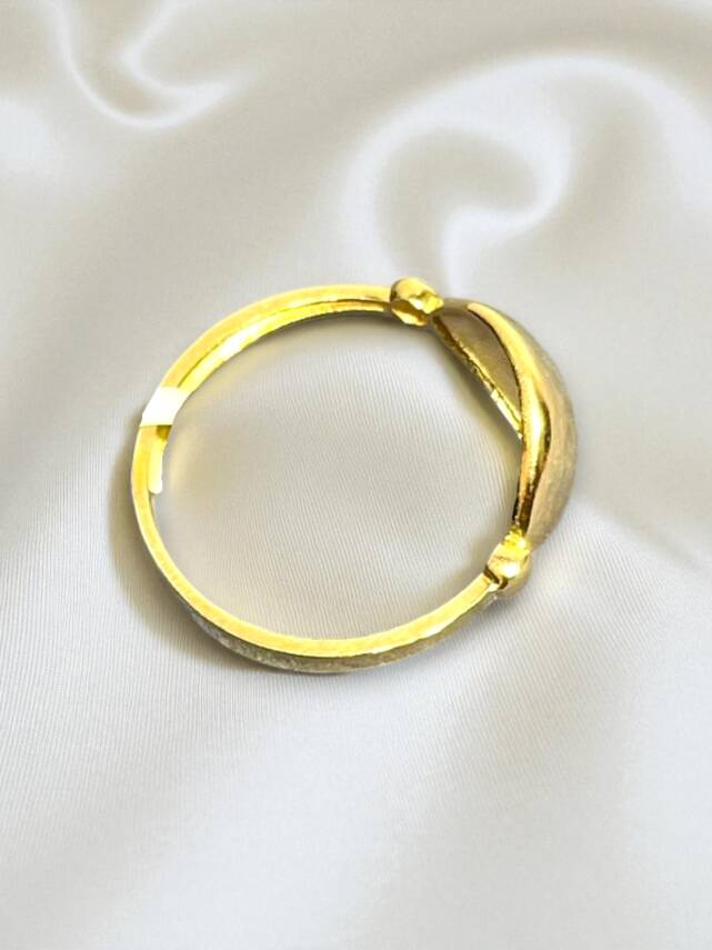 14 Ayar Altın Modelli Yüzük - 5