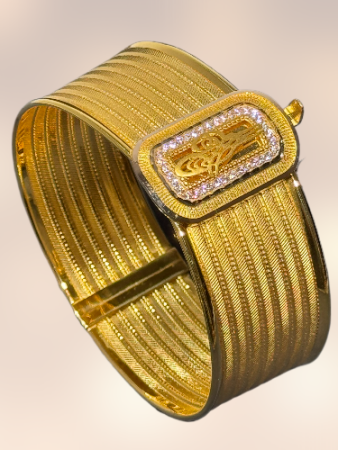 14 Ayar Altın Rize Hasır Kelepçe - 2