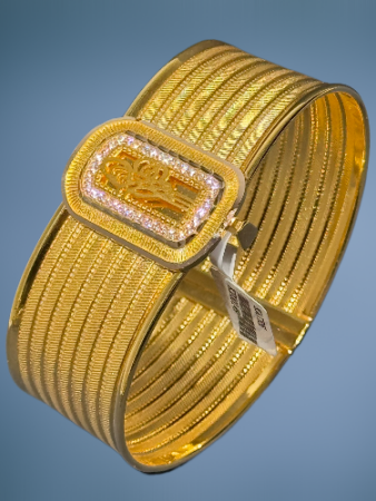 14 Ayar Altın Rize Hasır Kelepçe - 3