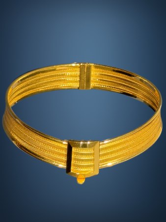 14 Ayar Altın Rize Hasır Kelepçe - 2