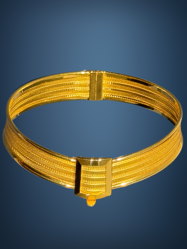 14 Ayar Altın Rize Hasır Kelepçe - 2