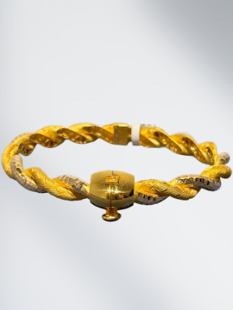 14 Ayar Altın Sarma Kelepçe - 7