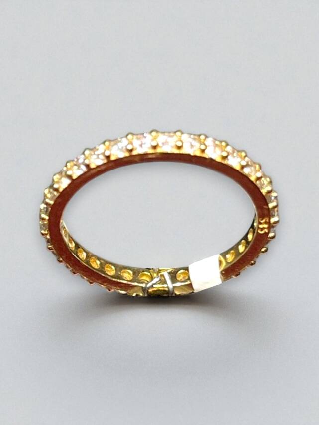 14 Ayar Altın Taşlı Tamtur Yüzük - 3