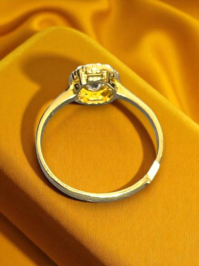 14 Ayar Altın Taşlı Fantezi Yüzük - 5