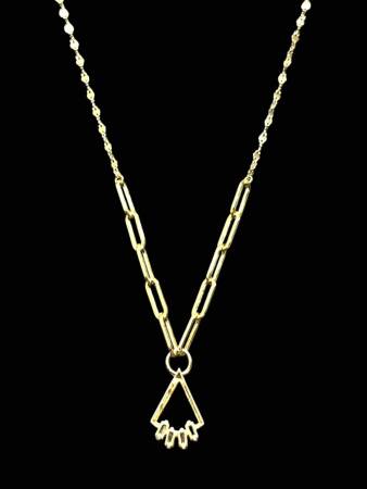 14 Ayar Altın Kolye - 