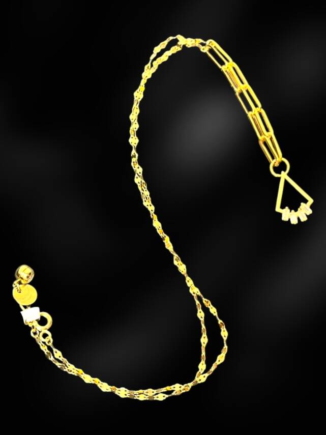 14 Ayar Altın Kolye - 5