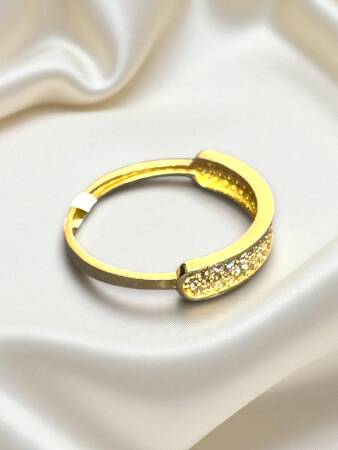 14 Ayar Altın Taşlı Yüzük - 3