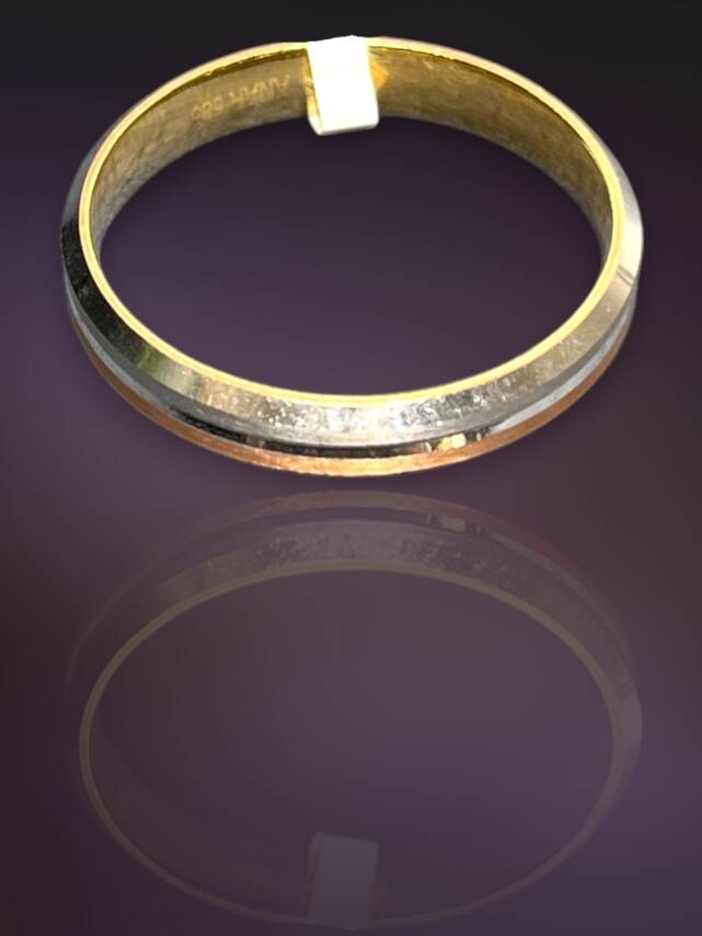 14 Ayar Altın Unisex Alyans - 1