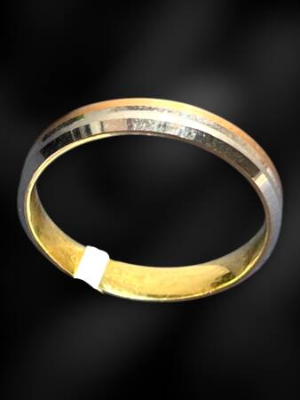 14 Ayar Altın Unisex Alyans - 4