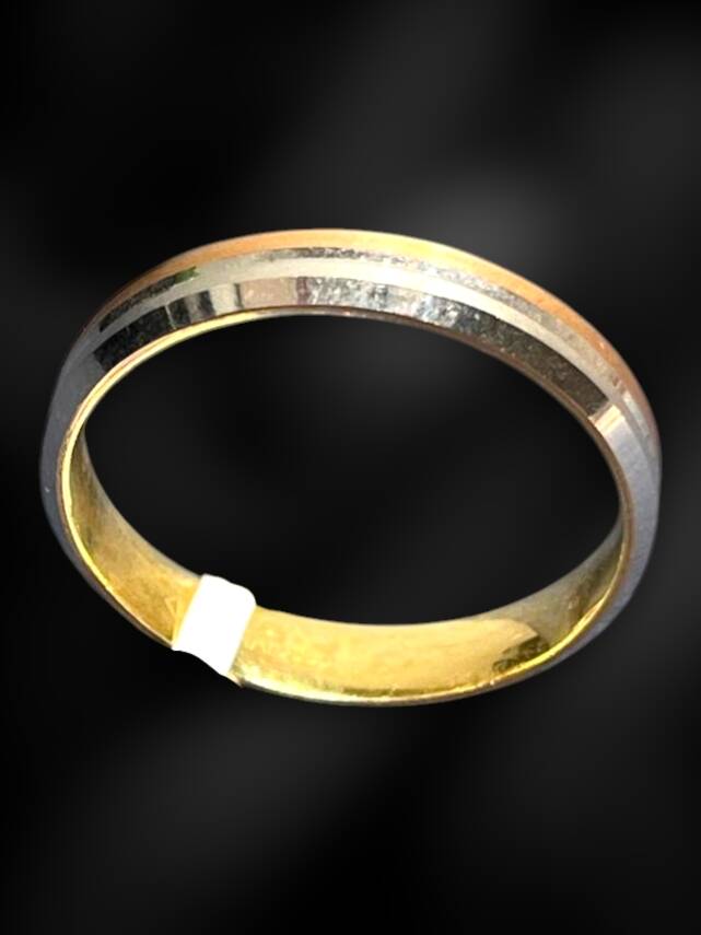 14 Ayar Altın Unisex Alyans - 4