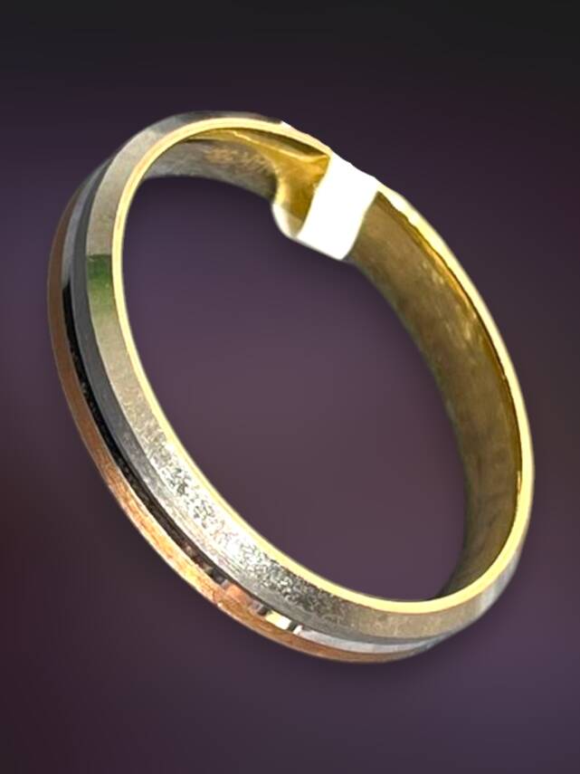 14 Ayar Altın Unisex Alyans - 5