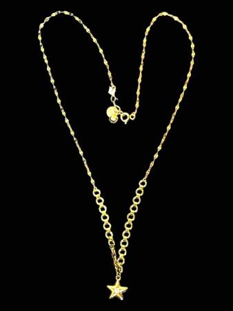 14 Ayar Altın Yıldız Kolye - 2