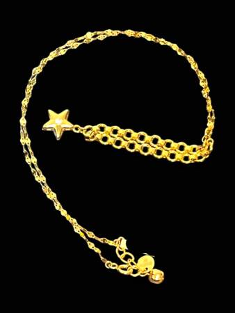 14 Ayar Altın Yıldız Kolye - 6