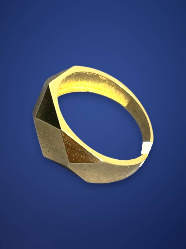 14 Ayar Altın Modelli Yüzük - 5