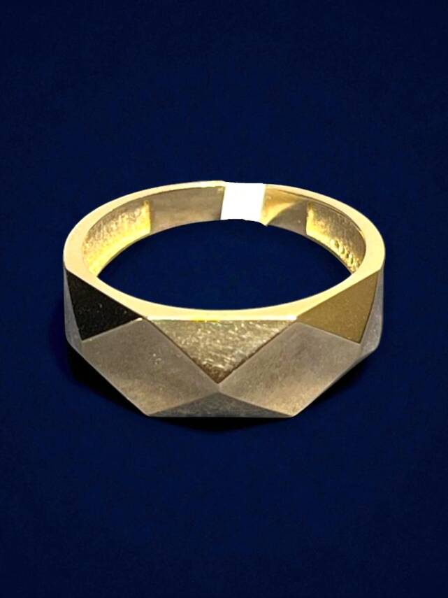 14 Ayar Altın Modelli Yüzük - 1