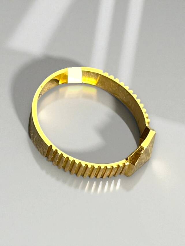 14 Ayar Altın Modelli Yüzük - 3