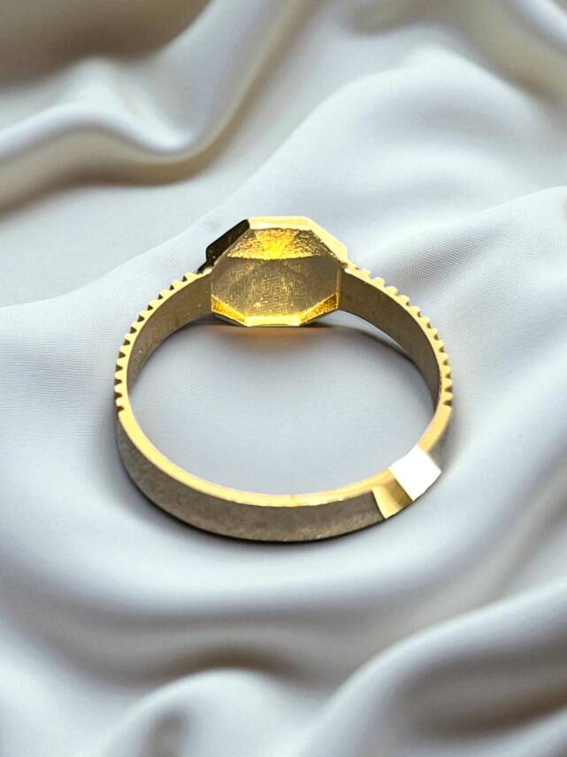 14 Ayar Altın Modelli Yüzük - 5