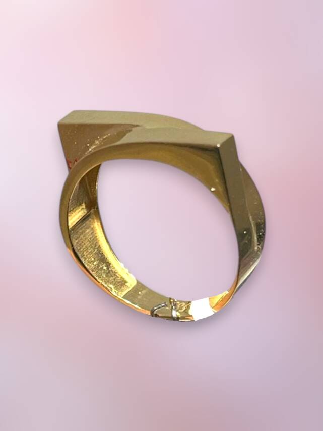 14 Ayar Altın İkili Sarmal Yüzük - 4