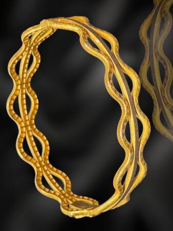 14 Ayar Zikzak Ajda Kelepçe - 5