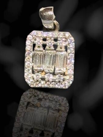 14 Ayar Baget Kolye Ucu - 