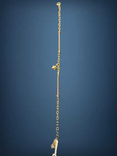 14 Ayar Altın Şans Bileklik - 1