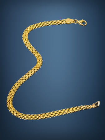 14 Ayar Bismark Altın Bileklik - 3