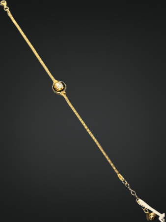 14 Ayar Çağla Model Altın Bileklik - 3