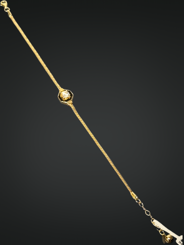 14 Ayar Çağla Model Altın Bileklik - 3